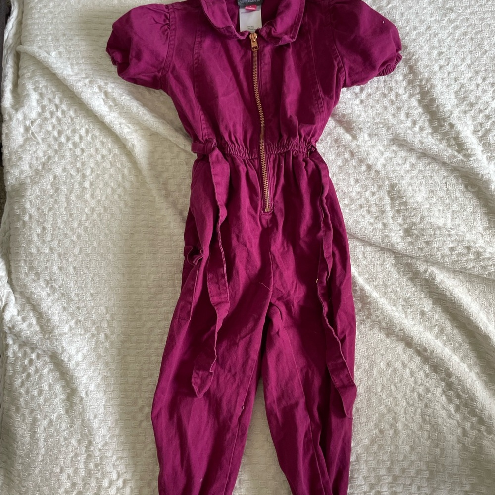Vince Camuto Kids Magenta Jumpsuit